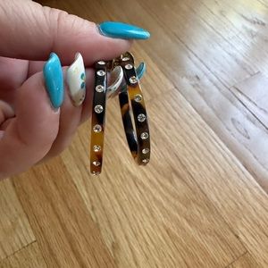 Tory Burch hoop earrings